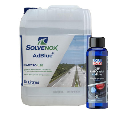  - 10L Adblue Exhaust Treatment Universal With Spout+Adblue Exhaust Crystal Reducer
