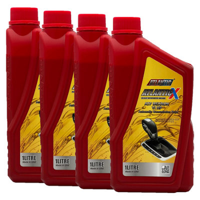 Atlantic Dexron 6 Vi Atf Transmission Fluid Fully Synthetic Mb 236.41 Allison C-4 4X1L
