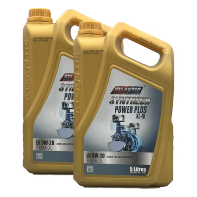Atlantic 0W-20 Fully Synthetic Engine Oil Acea C5 Api Sn+ Vw 508/509 2X5L from B&Q
