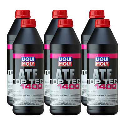 Liqui Moly Cvt Top Tec Atf 1400 Automatic Transmission Fluid Mb 236.20 6X1L from B&Q