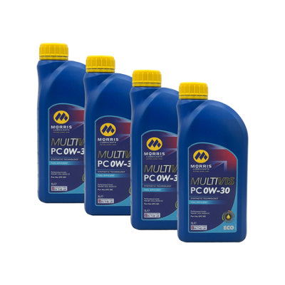 Morris 0W-30 Fully Synthetic Engine Oil Bluehdi Psa B71 2312 Acea C2 4X1L from B&Q