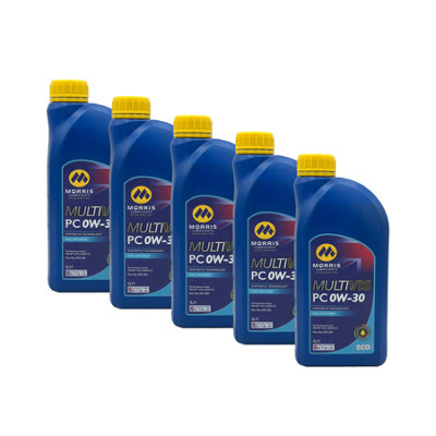 Morris 0W-30 Fully Synthetic Engine Oil Bluehdi Psa B71 2312 Acea C2 5X1L from B&Q