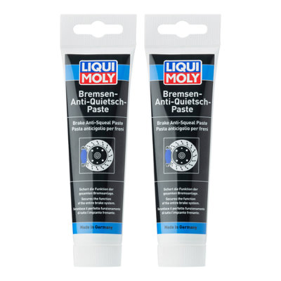 Liqui Moly Brake Anti Squeal Paste Anti-Seize Paste Lubricant 2X100G 3077 from B&Q