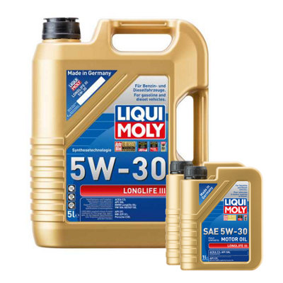 B&Q -  Longlife Iii 5W30 Fully Synthetic Engine Oil Acea C3 Api Sn 7L