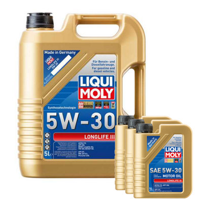 Liqui Moly Longlife Iii 5W30 Fully Synthetic Engine Oil Acea C3 Api Sn 8L