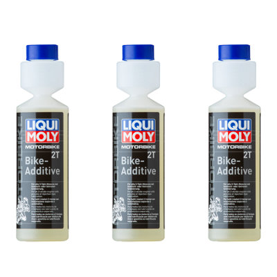 Liqui Moly Motorbike Scooter 2T Bike Additive Fuel System Cleaner 3X250Ml from B&Q
