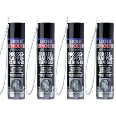 B&Q -  Pro Line Throttle Valve Cleaner Intake Deposit Cleaner 4X400 Ml