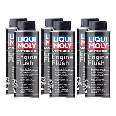 Liqui Moly 1657 Motorbike Engine Flush Cleaner Oil Additive 6X250Ml from B&Q