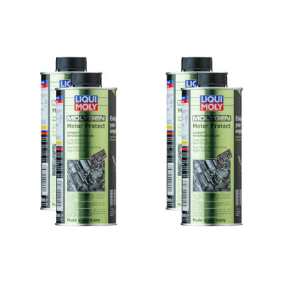B&Q -  Molygen Motor Protect Oil Additive Anti Friction Wear 4X500Ml