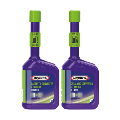 Wynns Catalytic Converter & Lambda Cleaner Oxygen Sensor Petrol & Hybrid 2X325Ml from B&Q