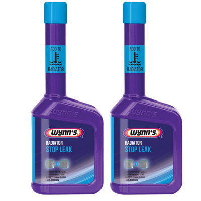 B&Q -  Car Radiator Stop Leak Sealant Antifreeze Coolant Repair Additive 2X325Ml
