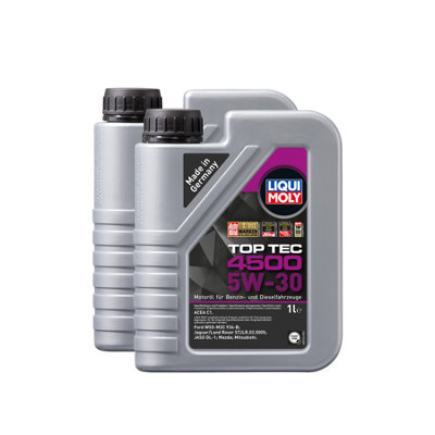 B&Q -  5W30 Top Tec 4500 Engine Oil C1 Stjlr.03.5005 For Land Rover 2X1L