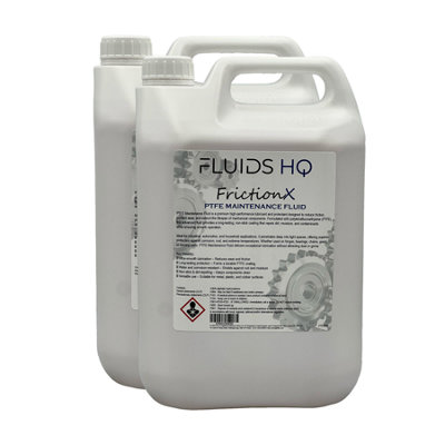 Fluidshq Ptfe Maintenance Fluid Lubricant  Protectant  Anti-Friction Fluid 2X5L from B&Q