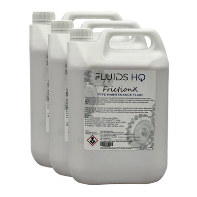 Fluidshq Ptfe Maintenance Fluid Lubricant Protectant Anti-Friction Fluid 3X5l Light
