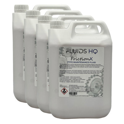 Fluidshq Ptfe Maintenance Fluid Lubricant  Protectant  Anti-Friction Fluid 4X5L from B&Q