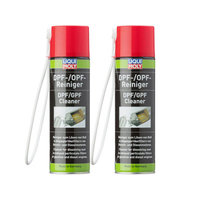 Liqui Moly Dpf/gpf Cleaner Diesel & Gasoline Particulate Filter Cleaner 2X400Ml from B&Q