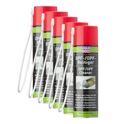 Liqui Moly Dpf/gpf Cleaner Diesel & Gasoline Particulate Filter Cleaner 5X400Ml from B&Q