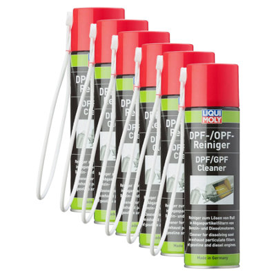 Liqui Moly Dpf/Gpf Cleaner Diesel & Gasoline Particulate Filter Cleaner 6X400ml