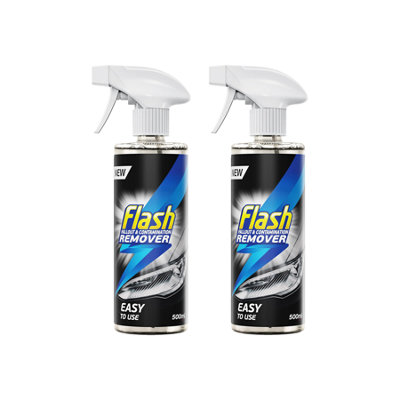 Flash Red Fallout Remover 2X500ml Removes Iron & Contamination From Wheels & Paint