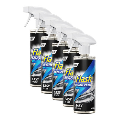 Flash Fallout Remover 5X500ml Removes Iron & Contamination From Wheels & Paint - Image 3