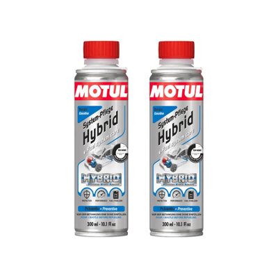 Motul E-Fuel System Care Hybrid Petrol Additive Hev Phev Cleaner 2X300Ml from B&Q