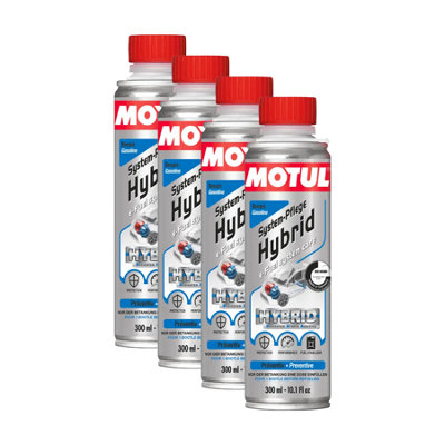 Motul E-Fuel System Care Hybrid Petrol Additive Hev Phev Cleaner 4X300Ml from B&Q