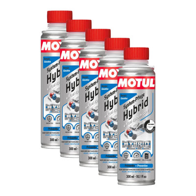 Motul E-Fuel System Care Hybrid Petrol Additive Hev Phev Cleaner 5X300Ml from B&Q