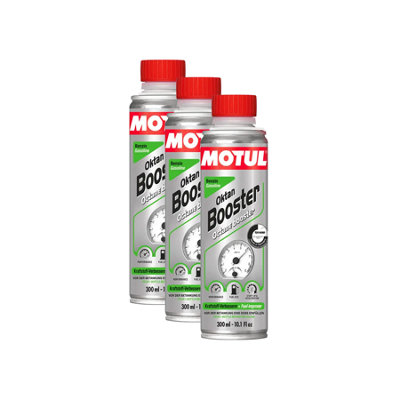 Motul Octane Booster Petrol Additive Improves Combustion & Performance 3X300Ml from B&Q