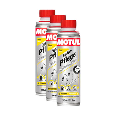 Motul Diesel Injector Cleaner Fuel System Preventive Additive Treatment 3X300Ml from B&Q
