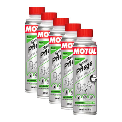 Motul Fuel System Cleaner Petrol Additive For Injectors & Carburetors 5X300Ml from B&Q