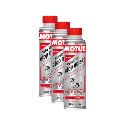 Motul Valve Lifter Stop Noise Additive For Petrol & Diesel Engines 3X300Ml from B&Q