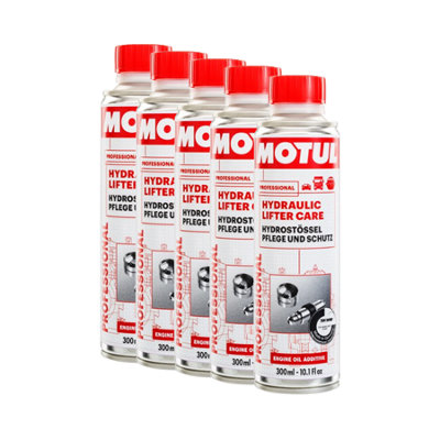 Motul Hydraulic Lifter Care Additive For Gasoline & Diesel Engines 5X300Ml from B&Q