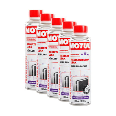 Motul Radiator Stop Leak Radiator & Hoses Stop Leak Cooling Car System 5X300Ml from B&Q