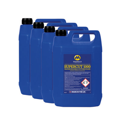 Morris Supercut 1000 Cutting Fluid High Oil Content Water-Soluble Coolant 4X5L