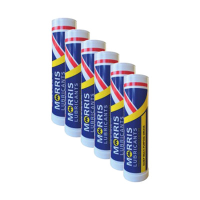 Morris K43 Ep Multipurpose Lithium Grease 6X400G Anti-Friction & Plain Bearings from B&Q