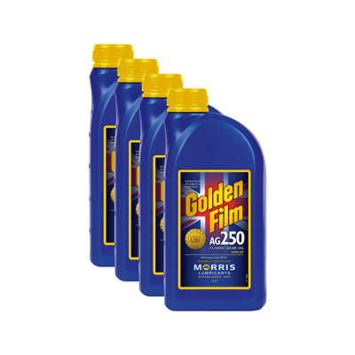 Morris Ag250 Classic Gear Oil 4X1L Mineral Manual Gearbox Fluid Api Gl1 from B&Q