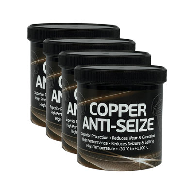 Syntol Copper Anti Seize Grease High Temperature Lead Free Compound 4X500G from B&Q