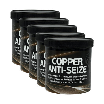 Syntol Copper Anti Seize Grease High Temperature Lead Free Compound 5X500G from B&Q
