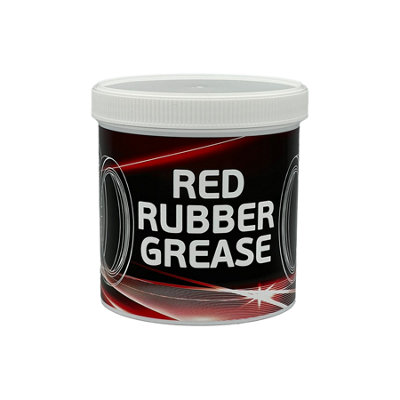Syntol Red Rubber Grease Premium Vegetable Based Grease For Rubber Seal Compatibility 500G from B&Q