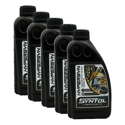 Syntol 5W 30 Fully Synthetic Low Saps Engine Oil Acea C4 Rn0720 Mb 229.51 5X1L from B&Q