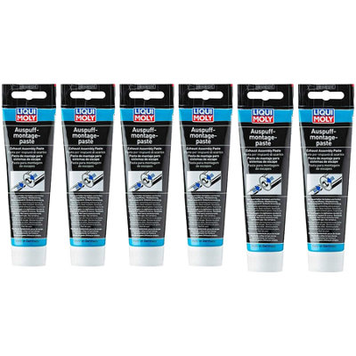 Liqui Moly Exhaust Assembly Paste Permanent Heat-Resistant Sealant 6X150G from B&Q