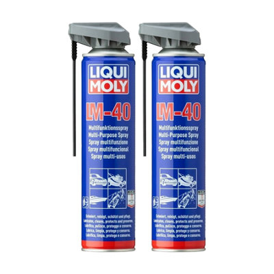 Liqui Moly Lm 40 Multi-Purpose Spray Lubricates Cleans & Protects 2X400Ml from B&Q