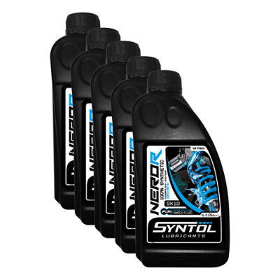 B&Q -  Nero R Sx 1.0 Fully Synthetic Motorcycle Suspension Fluid 5X1L