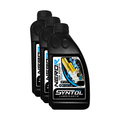 B&Q -  Nero R Sf 2.5 Fully Synthetic Motorcycle Suspension Fluid 3X1L