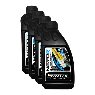 B&Q -  Nero R Sf 2.5 Fully Synthetic Motorcycle Suspension Fluid 4X1L