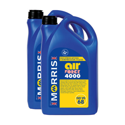 Morris Air Force 4000 Compressor Oil Iso Vg 68 2X5L Din 51506 Vdl from B&Q