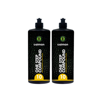 Caiman P1500 One Step Cutting Polish Compound Paint Correction 2X1Kg from B&Q