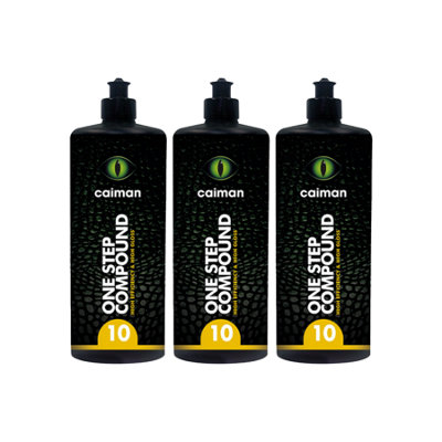 Caiman P1500 One Step Cutting Polish Compound Paint Correction 3X1Kg from B&Q