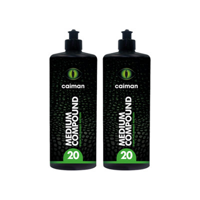 Caiman Car Wax Polish Medium Cut Compound P2500 Grit Paint Corrector 2X1Kg from B&Q