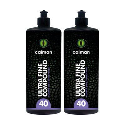 Caiman Ultra Fine Finishing Compound Ultimate High Gloss Polish 2X1Kg from B&Q